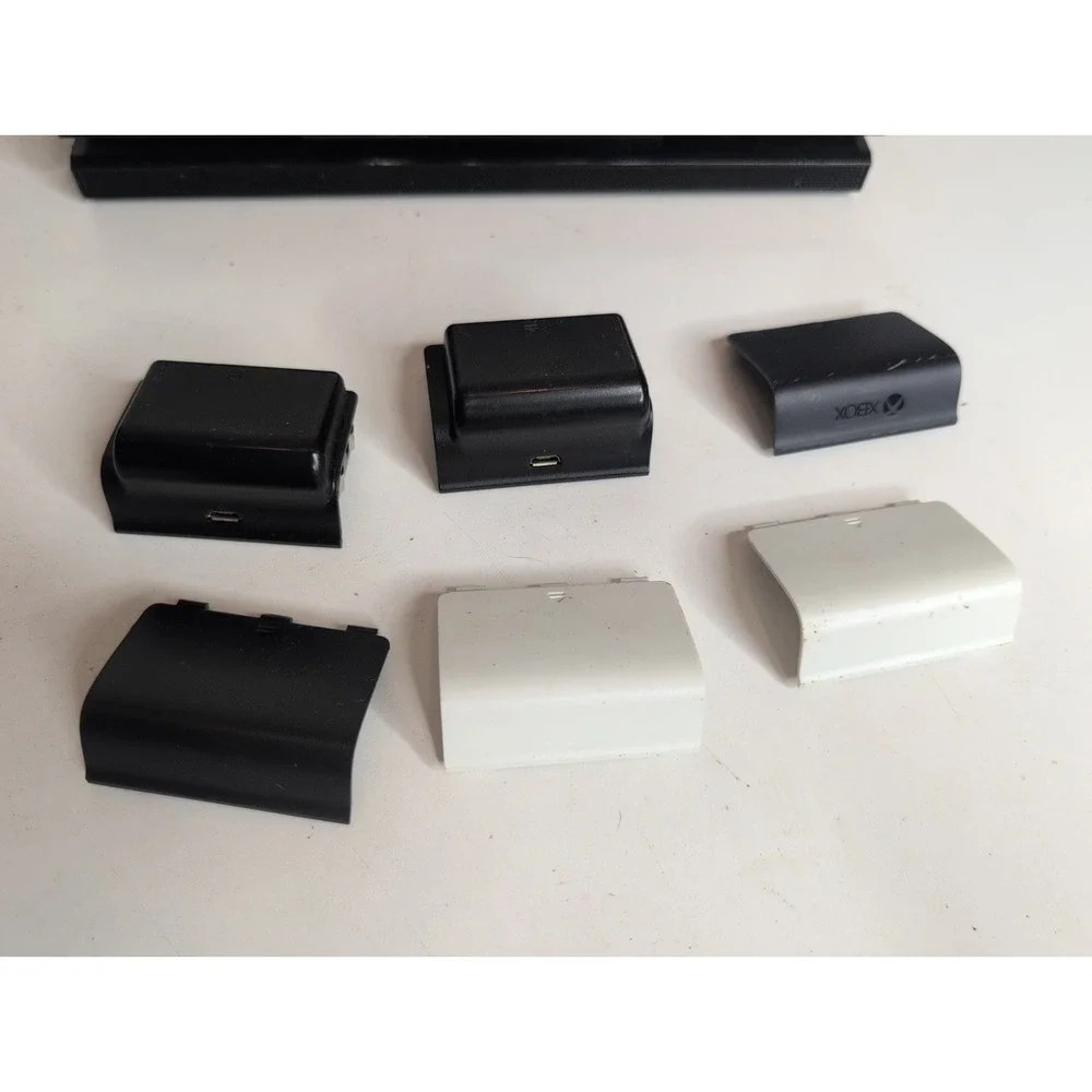 Mixed Lot Of Xbox One Parts Kinect Camera Power Cords Batteries Covers